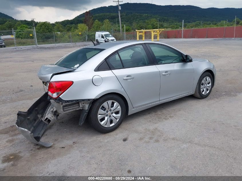 VIN 1G1PA5SGXD7303442 2013 CHEVROLET CRUZE no.4