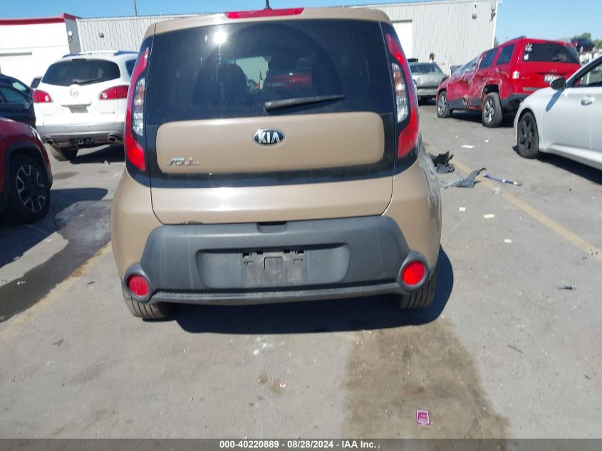 2014 Kia Soul VIN: KNDJN2A25E7095039 Lot: 40220889