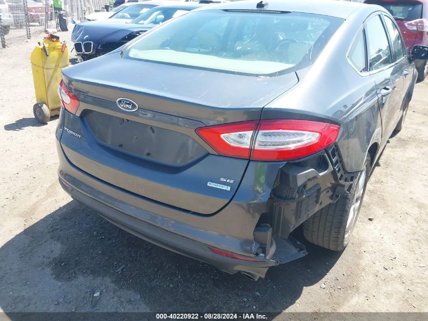 2015 Ford Fusion Se VIN: 3FA6P0HD4FR118998 Lot: 40220922