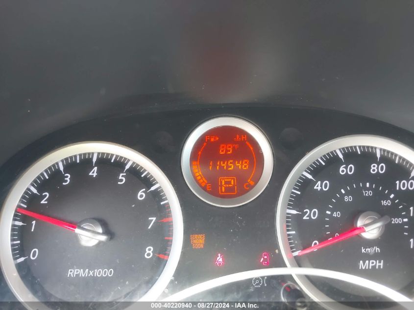 2011 Nissan Sentra 2.0Sr VIN: 3N1AB6AP0BL727872 Lot: 40220940