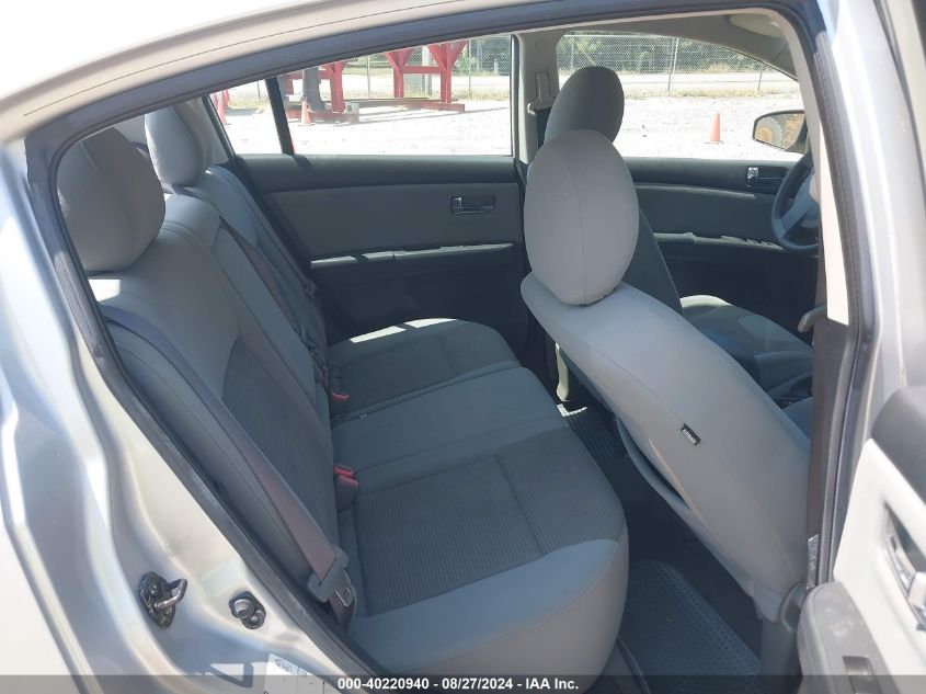 2011 Nissan Sentra 2.0Sr VIN: 3N1AB6AP0BL727872 Lot: 40220940