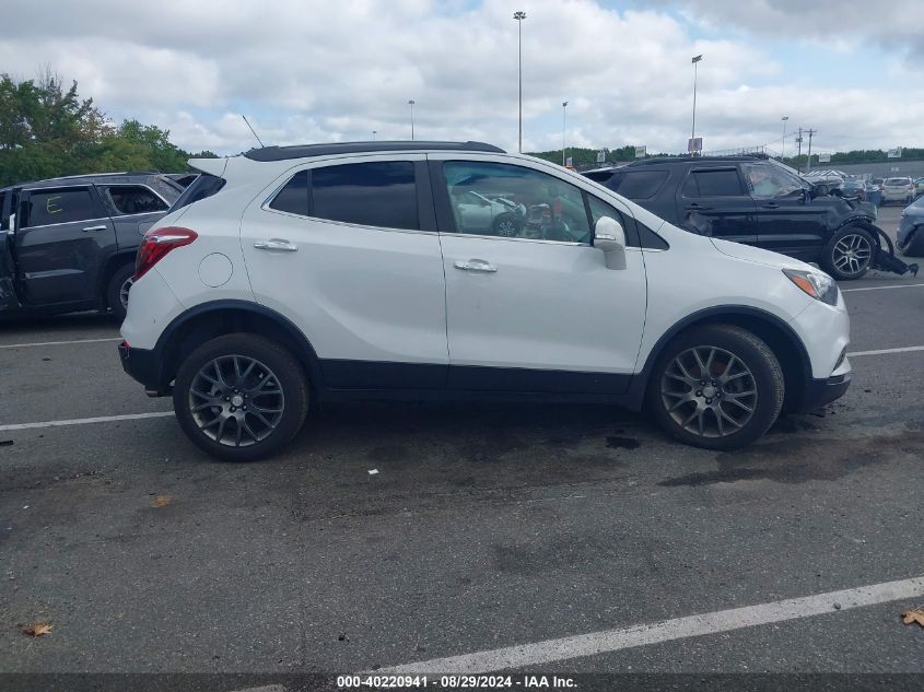 2018 Buick Encore Sport Touring VIN: KL4CJ2SB0JB560816 Lot: 40220941