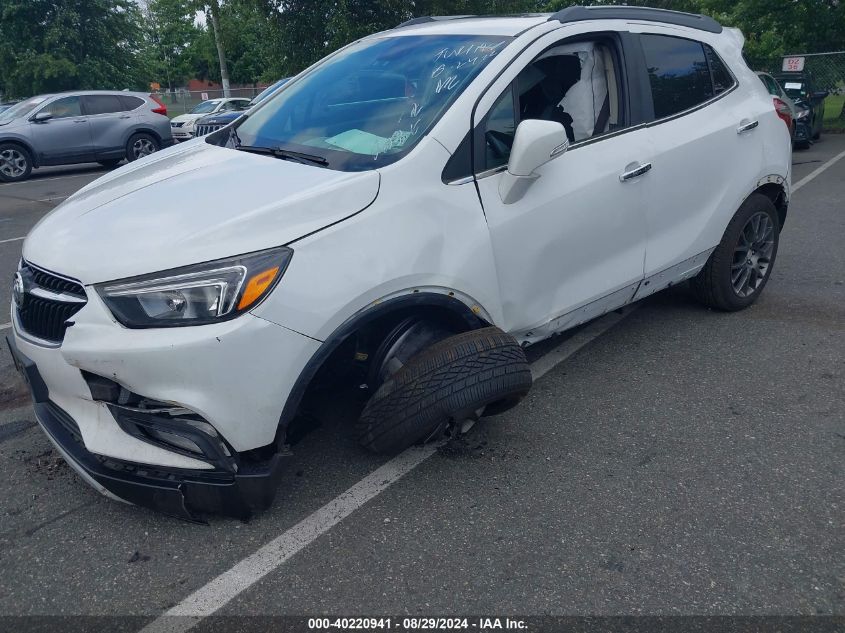 2018 Buick Encore Sport Touring VIN: KL4CJ2SB0JB560816 Lot: 40220941