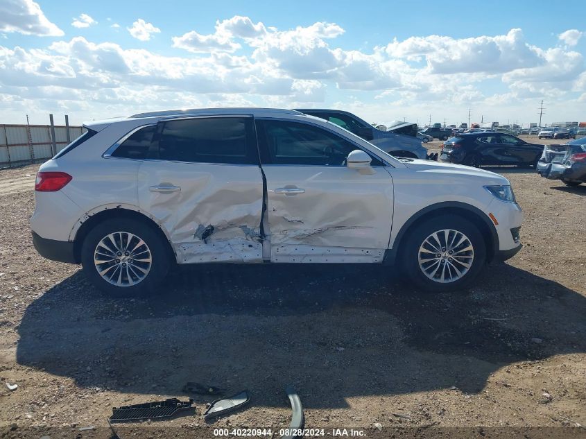 2016 Lincoln Mkx Select VIN: 2LMTJ6KR8GBL76558 Lot: 40220944