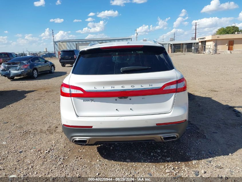 2016 Lincoln Mkx Select VIN: 2LMTJ6KR8GBL76558 Lot: 40220944