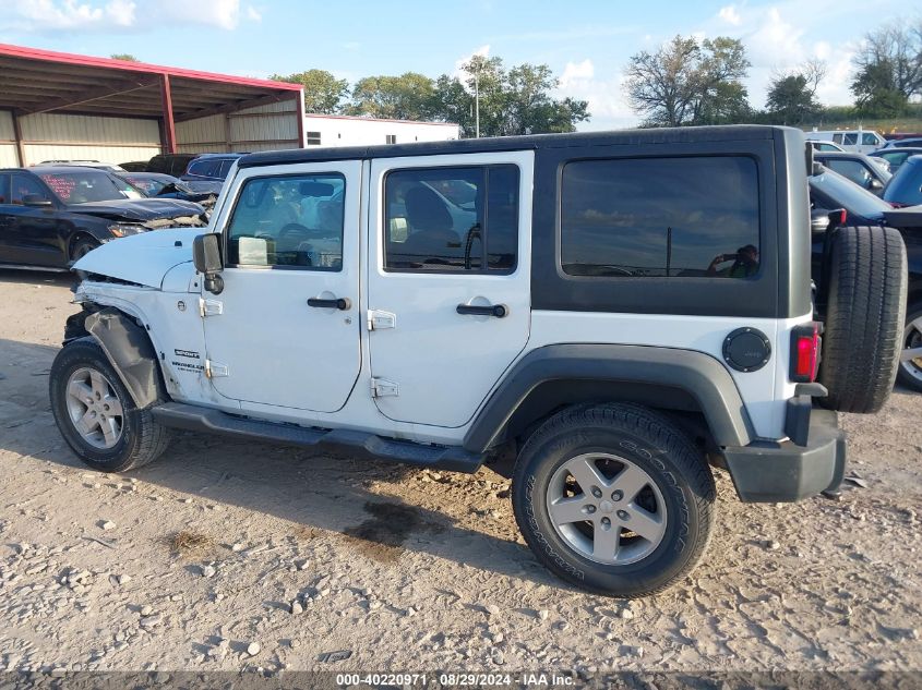 2015 Jeep Wrangler Unlimited Sport VIN: 1C4BJWDG8FL694007 Lot: 40220971