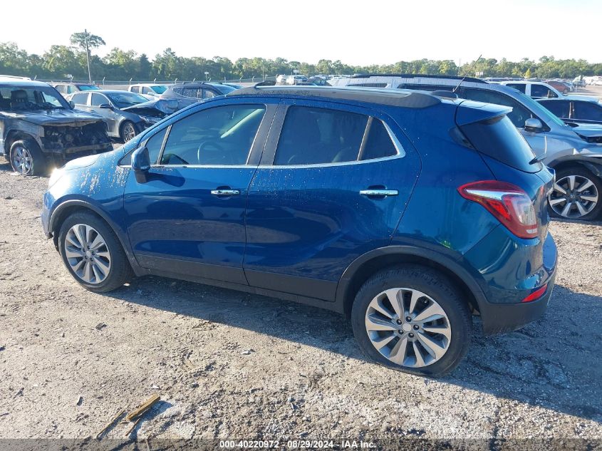 2020 Buick Encore Fwd Preferred VIN: KL4CJASB3LB050036 Lot: 40220972