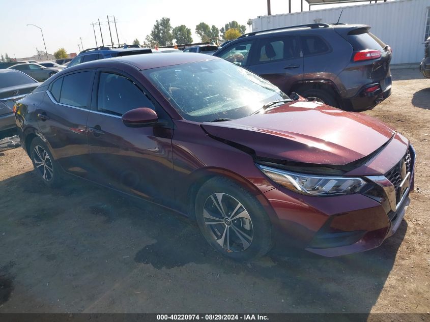 2021 Nissan Sentra Sv Xtronic Cvt VIN: 3N1AB8CV7MY219704 Lot: 40220974