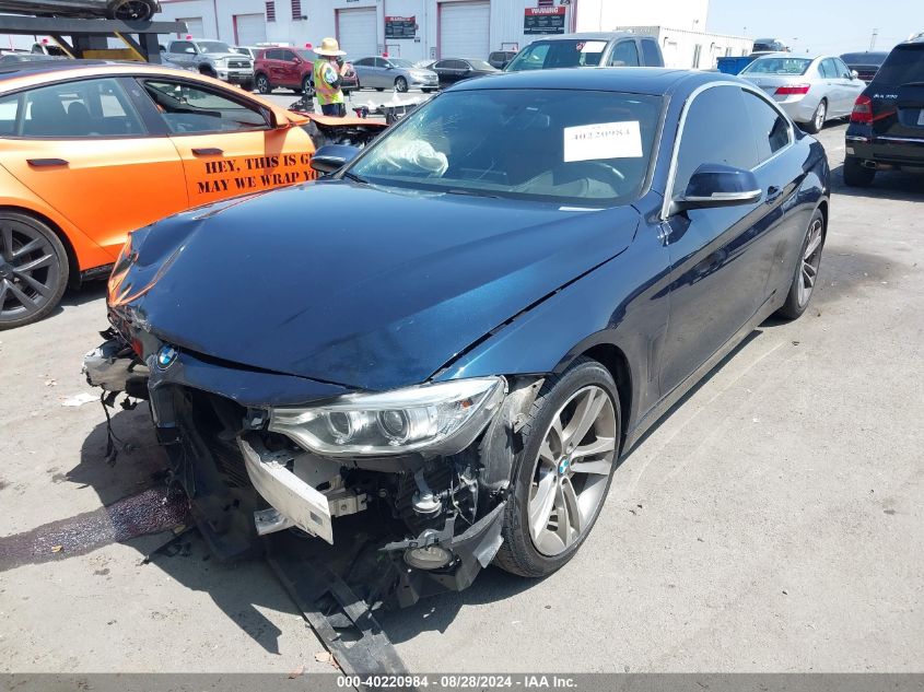 2016 BMW 428I VIN: WBA3N7C57GK228037 Lot: 40220984