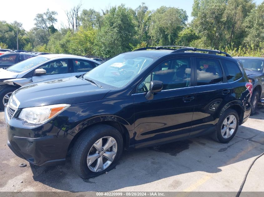 2015 Subaru Forester 2.5I Limited VIN: JF2SJAHCXFH469697 Lot: 40220999