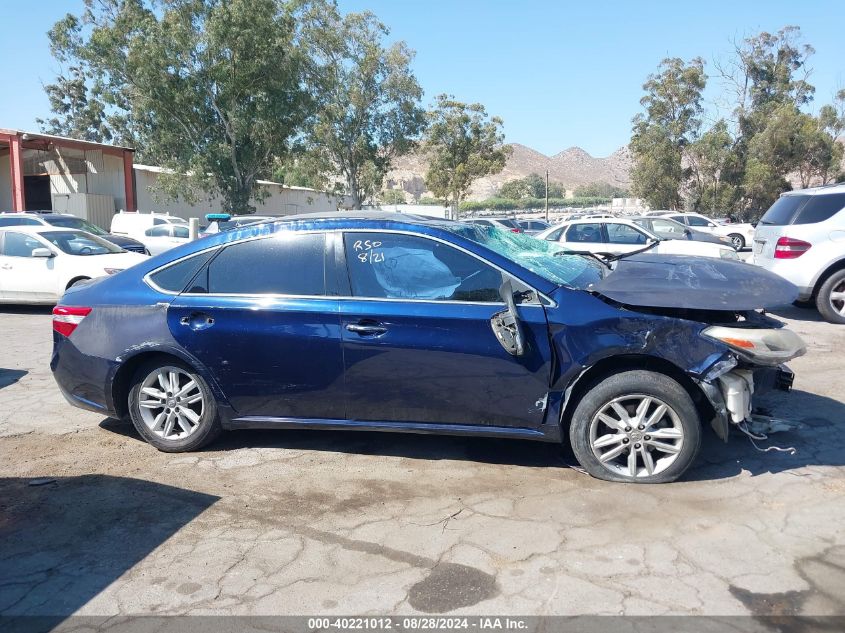 2013 Toyota Avalon Xle VIN: 4T1BK1EB6DU054738 Lot: 40221012