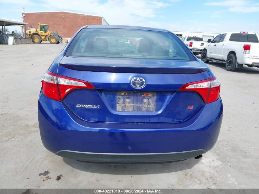 2016 Toyota Corolla S Plus VIN: 5YFBURHE5GP479064 Lot: 40221019