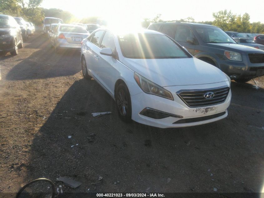 5NPE24AF5FH005491 2015 HYUNDAI SONATA - Image 1