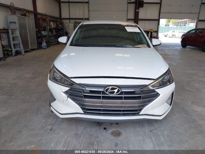 2019 Hyundai Elantra Sel VIN: 5NPD84LF0KH411521 Lot: 40221035