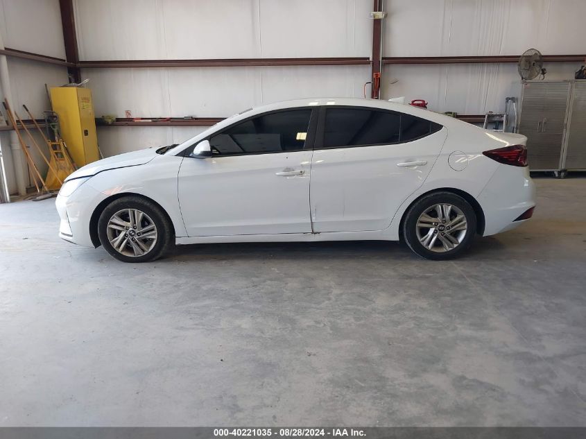 2019 Hyundai Elantra Sel VIN: 5NPD84LF0KH411521 Lot: 40221035