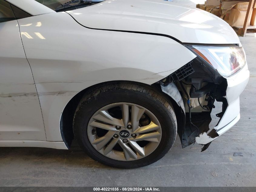 VIN 5NPD84LF0KH411521 2019 HYUNDAI ELANTRA SEL