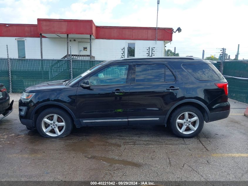 2016 Ford Explorer Xlt VIN: 1FM5K8D82GGC19313 Lot: 40221042