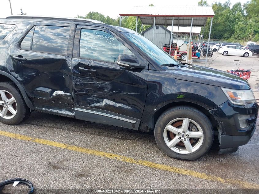 2016 Ford Explorer Xlt VIN: 1FM5K8D82GGC19313 Lot: 40221042