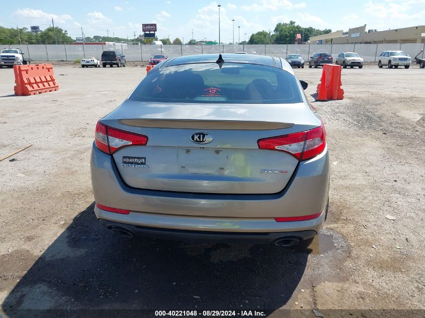 2013 Kia Optima Sx VIN: 5XXGR4A66DG178272 Lot: 40221048