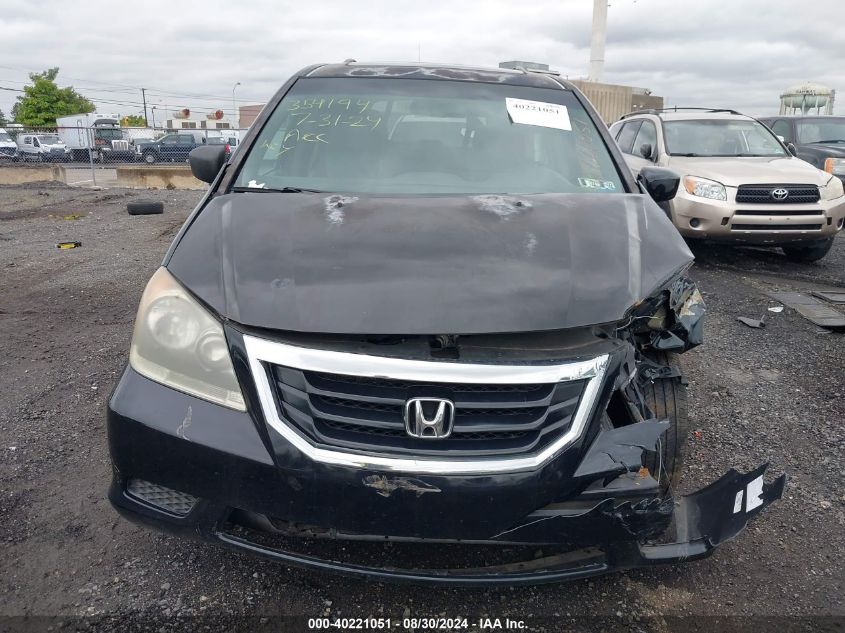 2010 Honda Odyssey Ex-L VIN: 5FNRL3H79AB026259 Lot: 40221051