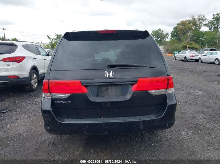 2010 Honda Odyssey Ex-L VIN: 5FNRL3H79AB026259 Lot: 40221051