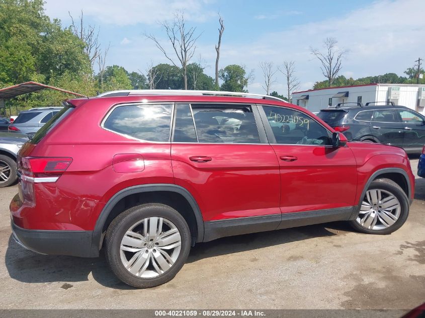 2019 Volkswagen Atlas 3.6L V6 Se W/Technology VIN: 1V2WR2CA4KC559566 Lot: 40221059