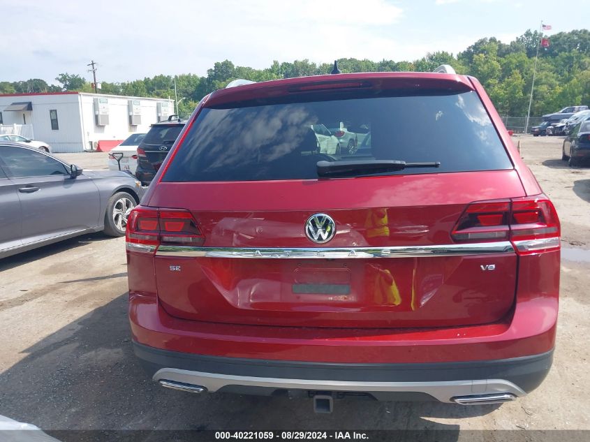 2019 Volkswagen Atlas 3.6L V6 Se W/Technology VIN: 1V2WR2CA4KC559566 Lot: 40221059