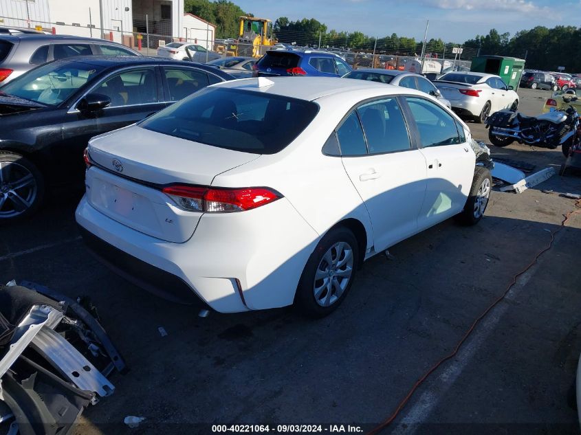 2023 Toyota Corolla Le VIN: 5YFB4MDE3PP059957 Lot: 40221064