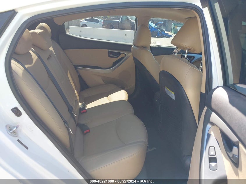 2013 Hyundai Elantra Limited VIN: 5NPDH4AE2DH285871 Lot: 40221080