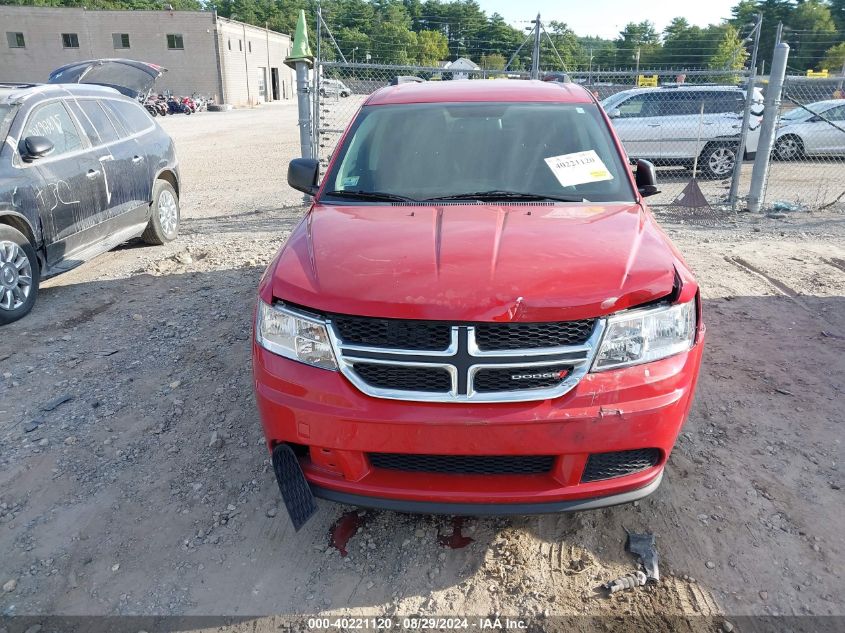 2016 Dodge Journey Se VIN: 3C4PDDAG5GT150558 Lot: 40221120