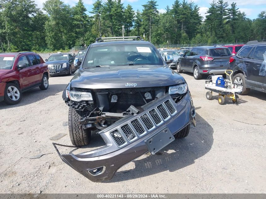 2014 Jeep Grand Cherokee Overland VIN: 1C4RJFCT5EC357905 Lot: 40221143