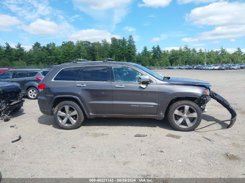 2014 Jeep Grand Cherokee Overland VIN: 1C4RJFCT5EC357905 Lot: 40221143