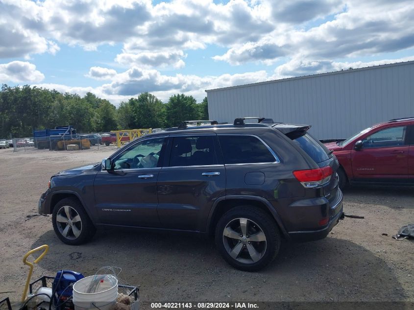 2014 Jeep Grand Cherokee Overland VIN: 1C4RJFCT5EC357905 Lot: 40221143