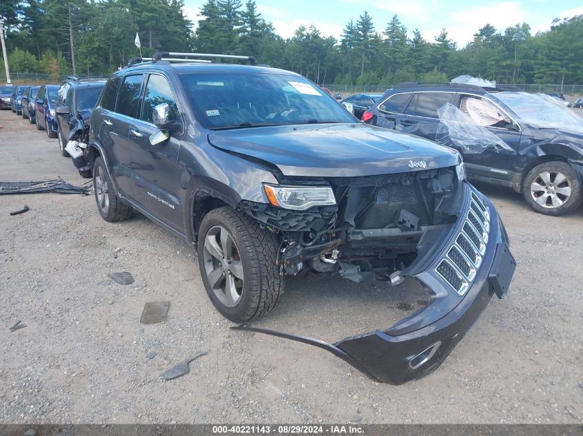 2014 Jeep Grand Cherokee Overland VIN: 1C4RJFCT5EC357905 Lot: 40221143