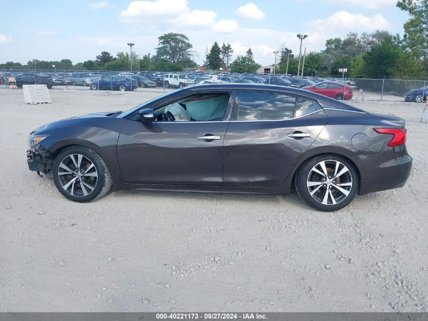 2016 Nissan Maxima 3.5 Sl VIN: 1N4AA6AP3GC385729 Lot: 40221173