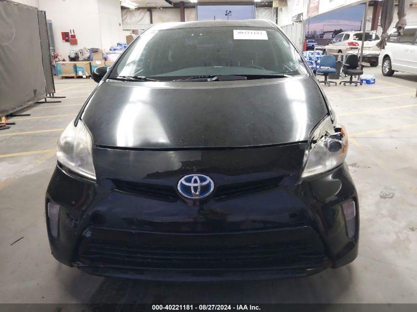 JTDKN3DU1D5563494 2013 Toyota Prius Three