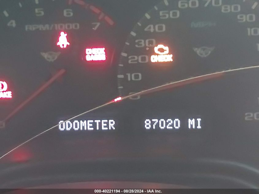 1G1YY22G515113067 2001 Chevrolet Corvette