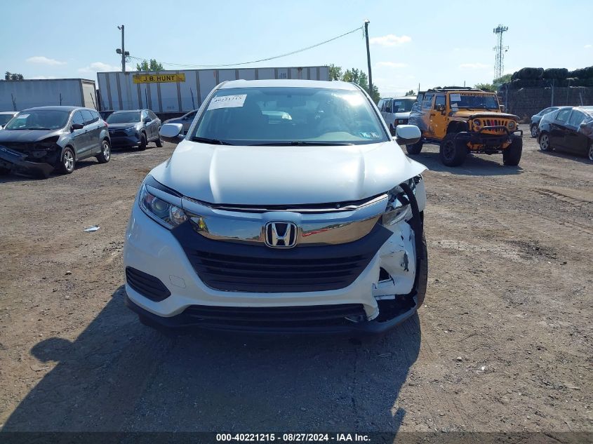 2022 Honda Hr-V Awd Lx VIN: 3CZRU6H3XNM727741 Lot: 40221215