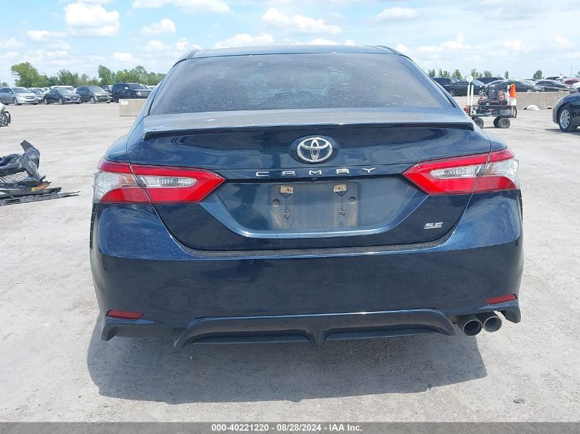 2018 Toyota Camry Se VIN: 4T1B11HK2JU558245 Lot: 40221220