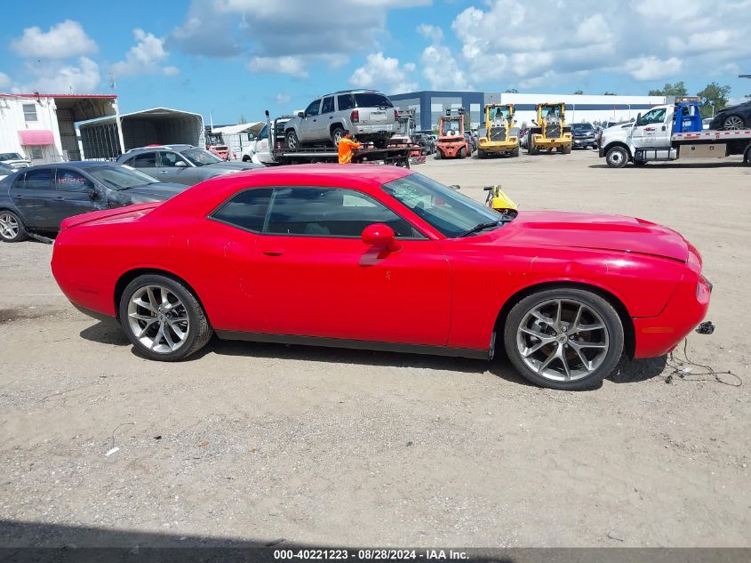 2022 Dodge Challenger Gt VIN: 2C3CDZJG9NH164243 Lot: 40221223