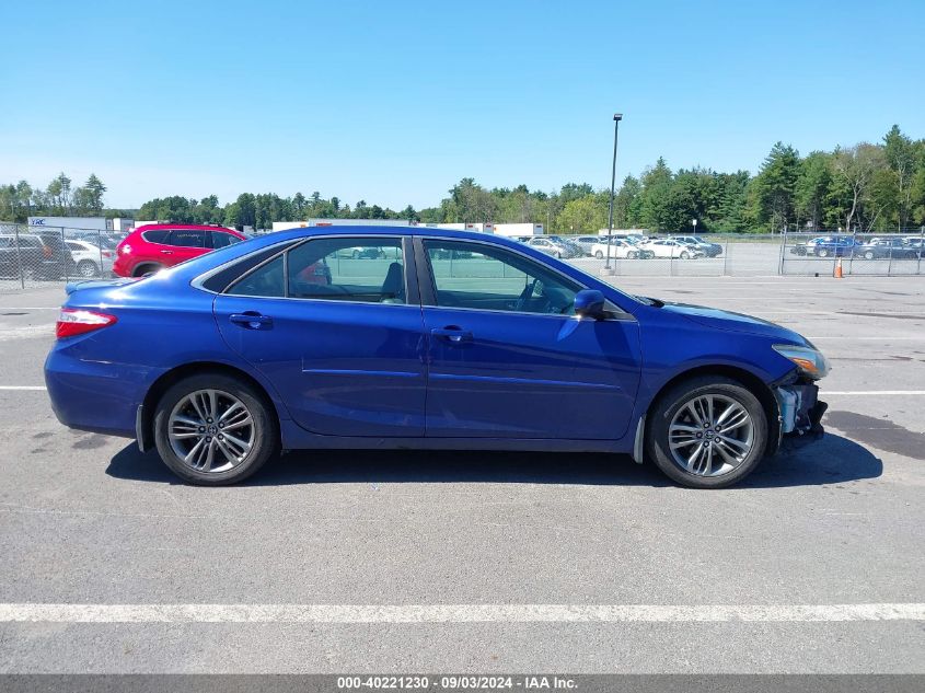 2016 Toyota Camry Se VIN: 4T1BF1FK8GU588086 Lot: 40221230