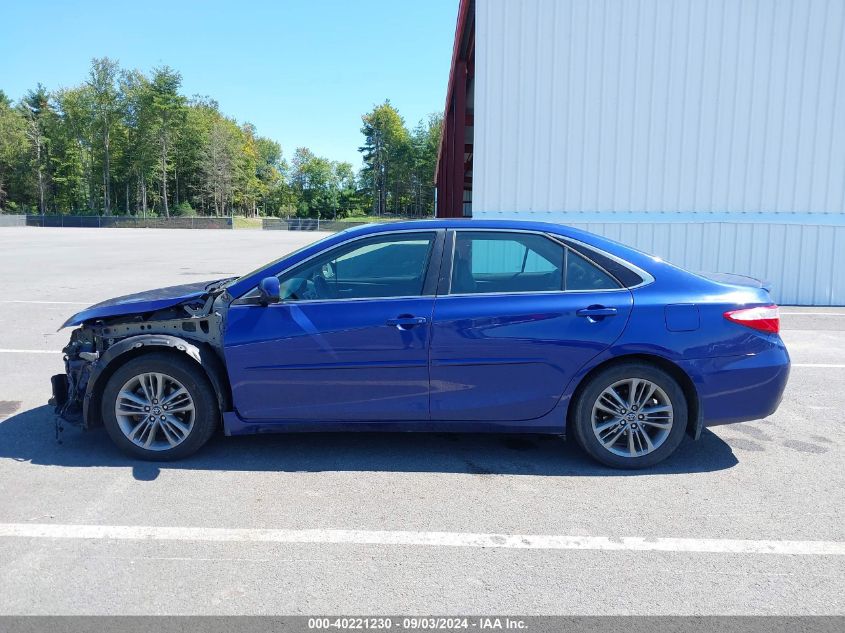 2016 Toyota Camry Se VIN: 4T1BF1FK8GU588086 Lot: 40221230