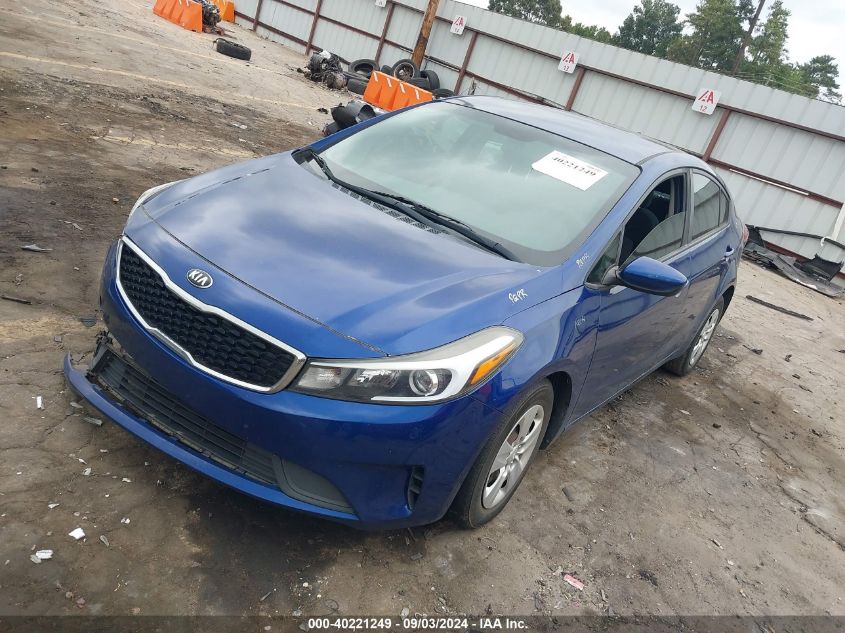 2017 Kia Forte Lx VIN: 3KPFL4A74HE095346 Lot: 40221249