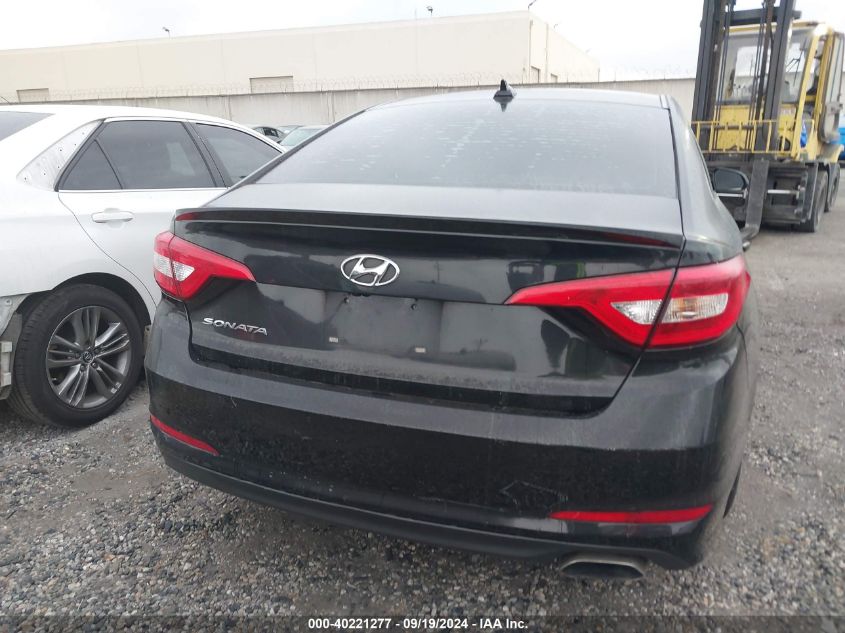 2016 Hyundai Sonata Se VIN: 5NPE24AF2GH363732 Lot: 40221277