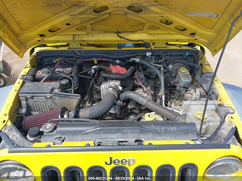 2009 Jeep Wrangler Unlimited X VIN: 1J4GB39159L749498 Lot: 40221294