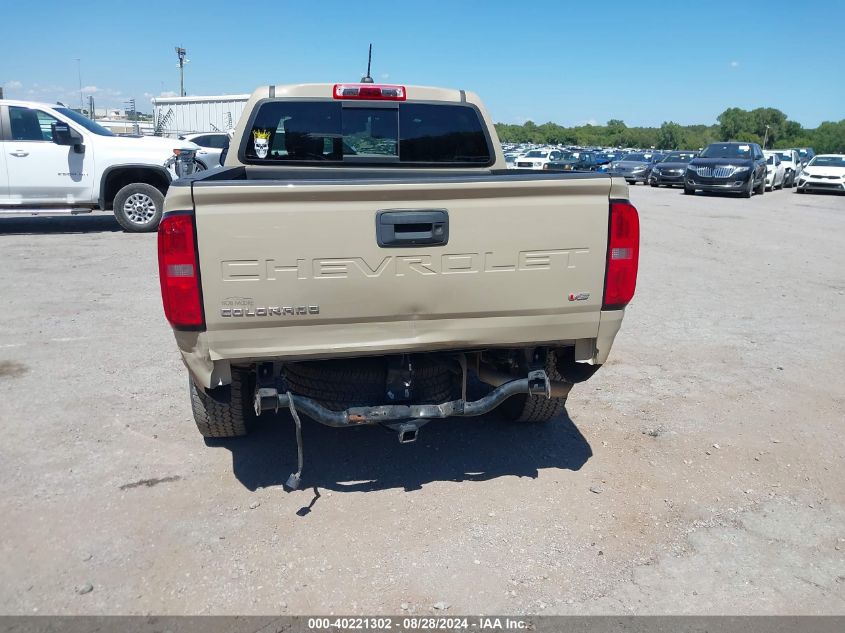 2021 Chevrolet Colorado 4Wd Short Box Z71 VIN: 1GCGTDEN3M1223036 Lot: 40221302