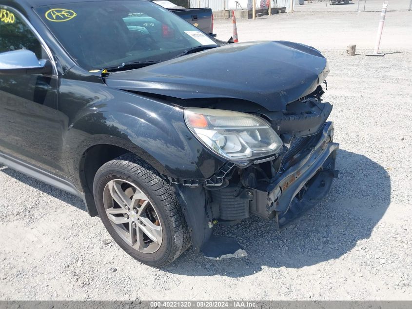 2016 Chevrolet Equinox Ltz VIN: 2GNFLGE38G6146099 Lot: 40221320