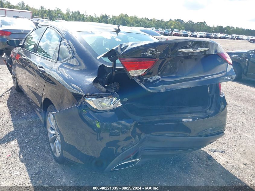 2016 Chrysler 200 S VIN: 1C3CCCBG4GN173814 Lot: 40221335