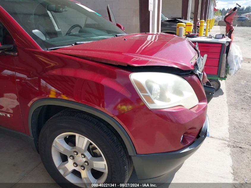 2008 GMC Acadia Slt-2 VIN: 1GKEV33708J129769 Lot: 40221341