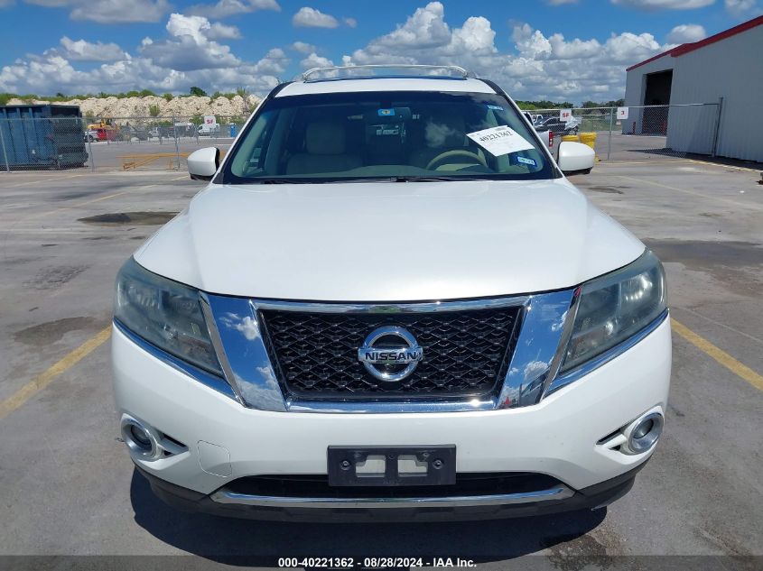 2014 Nissan Pathfinder Platinum VIN: 5N1AR2MN6EC666924 Lot: 40221362